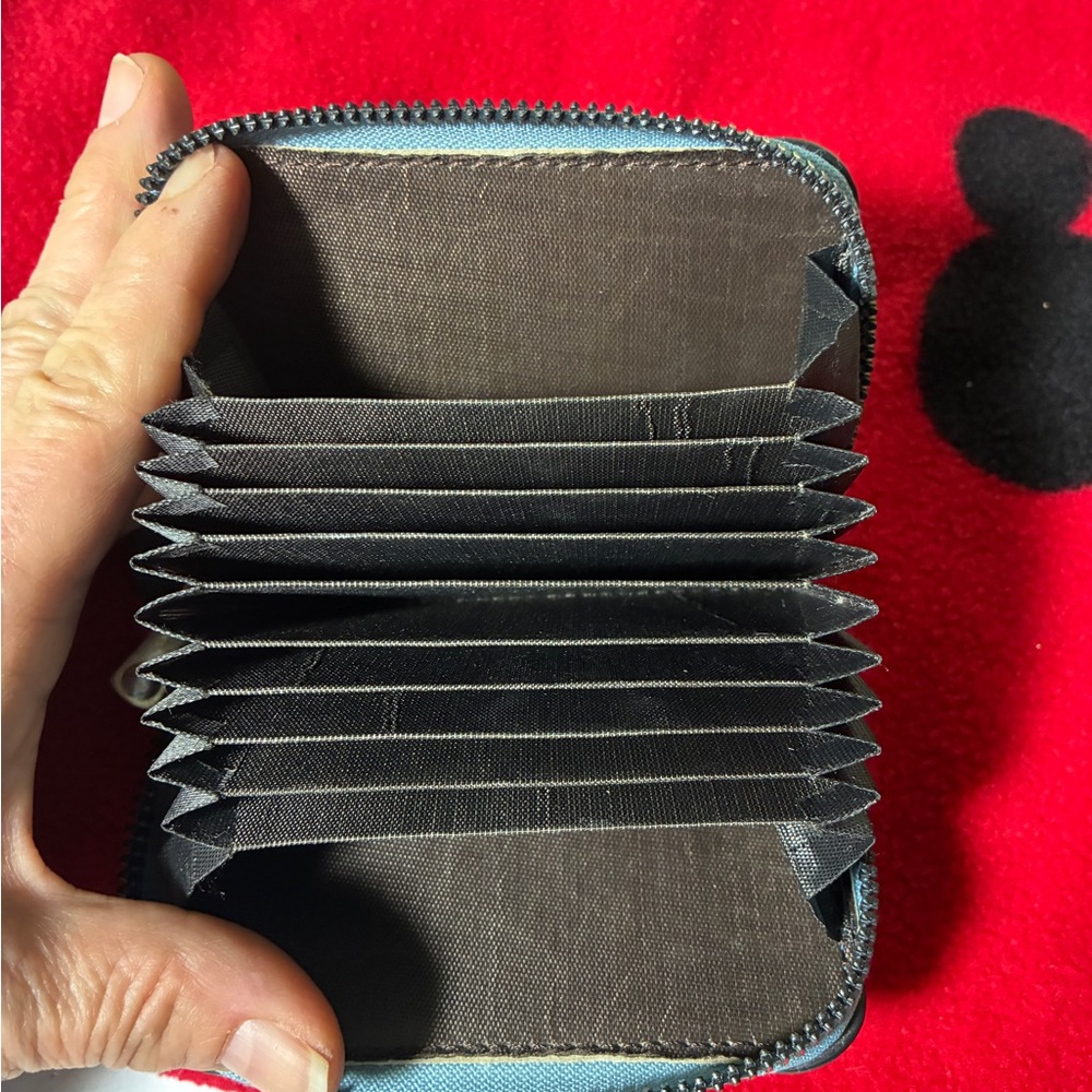 Disney Mickey Mouse Blue Wallet - Picture 4 of 4